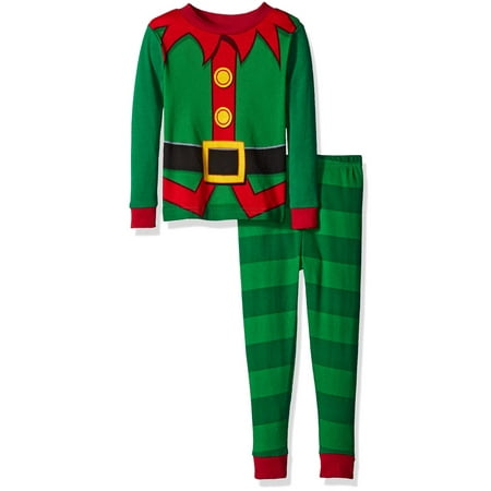 - Little Boys' Toddler Elf Cotton 2pc Pajama Set
