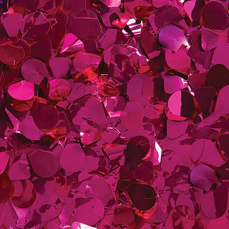 Floral Sheeting, Hot Pink