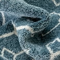 thumbnail image 3 of Well Woven Serenity Transistora Tribal Geometric Pattern Blue 7'10" x 9'10" Area Rug, 3 of 8