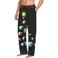 thumbnail image 6 of Sikiie Happy New Year1 Pajama Pants Men, PJ Bottoms, Sleep & Lounge Pants-X-Large, 6 of 6