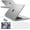 Clear, variant on IBENZER MacBook Air 13 inch case 2025 2024 2023 2022 M5 A3449 M4 A3240 M3 A3113 M2 A2681, Hard Shell Case & Keyboard Cover & Screen Film & Type-C Adapter, Querztal Green,W-MAT13-KK-QUGN 2TC