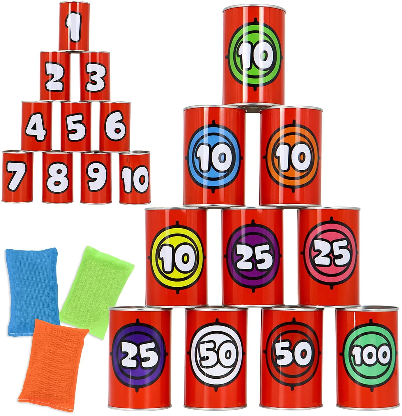 Nander Lightning Geometry Baseball Toss Game with 6 Bean Bags Indoor Outdoor Throwing Game Carnival Toss Banner for Picnic,Activities,Birthday Party Decoration Supplies Nander Lightning Geometry Baseball Toss Game with 6 Bean Bags Indoor Outdoor Throwing Game Carnival Toss Banner for Picnic,Activities,Birthday Party Decoration Supplies