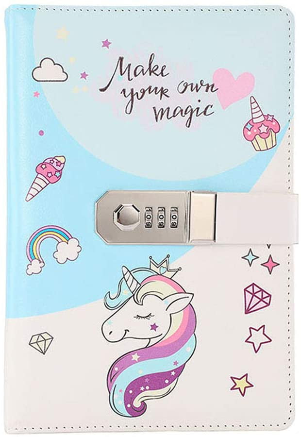 Details about   A5 Note Book Notepad Abstract Diary Lock Journal Stationary For Boys Girls 