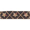 thumbnail image 3 of VHC Brands-1PK Millsboro Runner Log Cabin Block Quilted 13x48 VHC Brands, 3 of 3