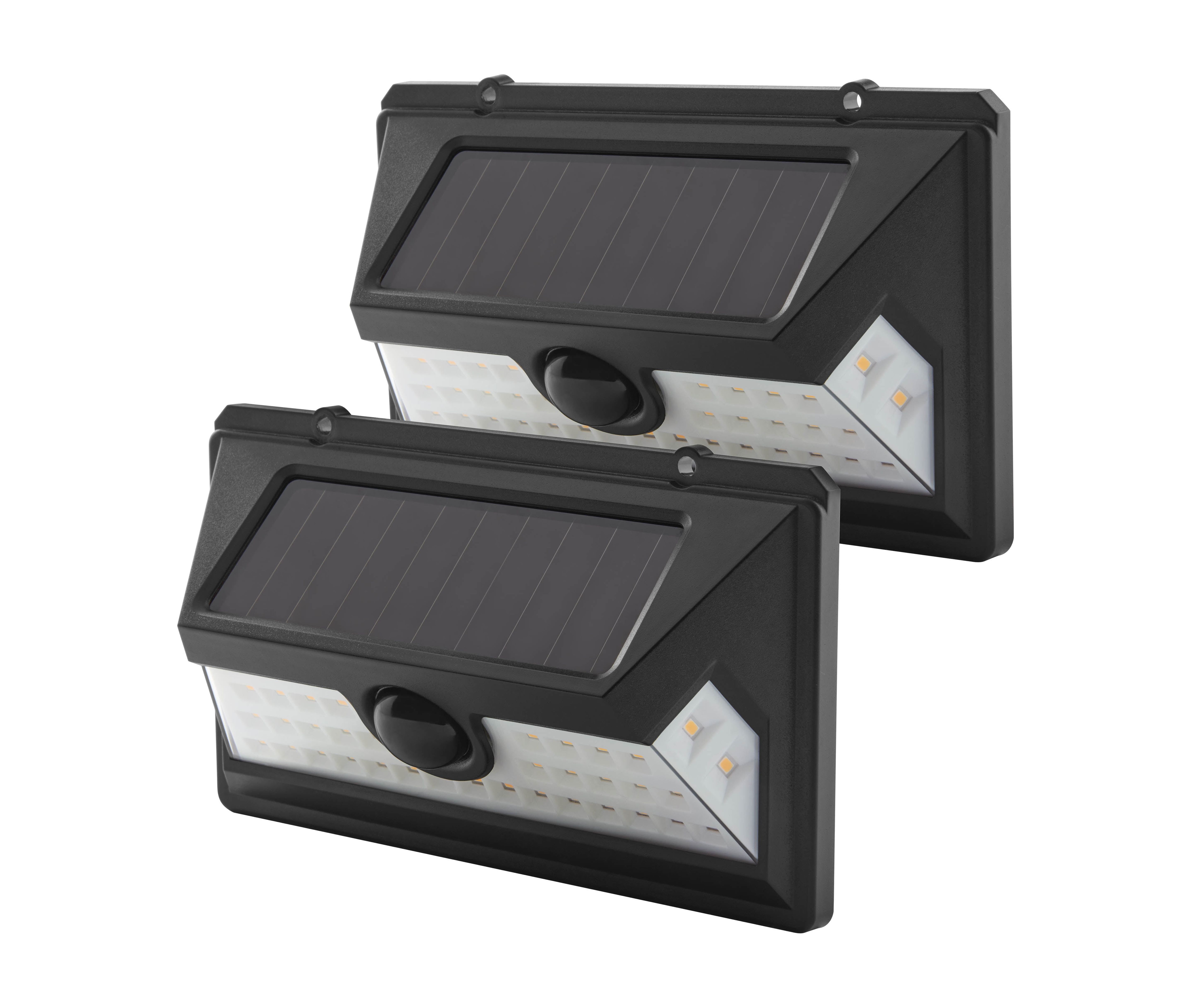 Hyper Tough 800 Lumen Solar Motion Security Light 2-Pack photo 1