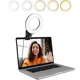 thumbnail image 1 of Video Conferencing Lighting Kit, Ring Light Clip on Laptop Screen, 1 of 5