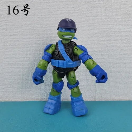 Figuras de acción de Tortugas Ninja Mutantes para adolescentes, muñecos móviles con articulaciones, Leonardo Raphael, adornos de mesa, juguetes de modelos coleccionables, regalos LIUWENJING unisex