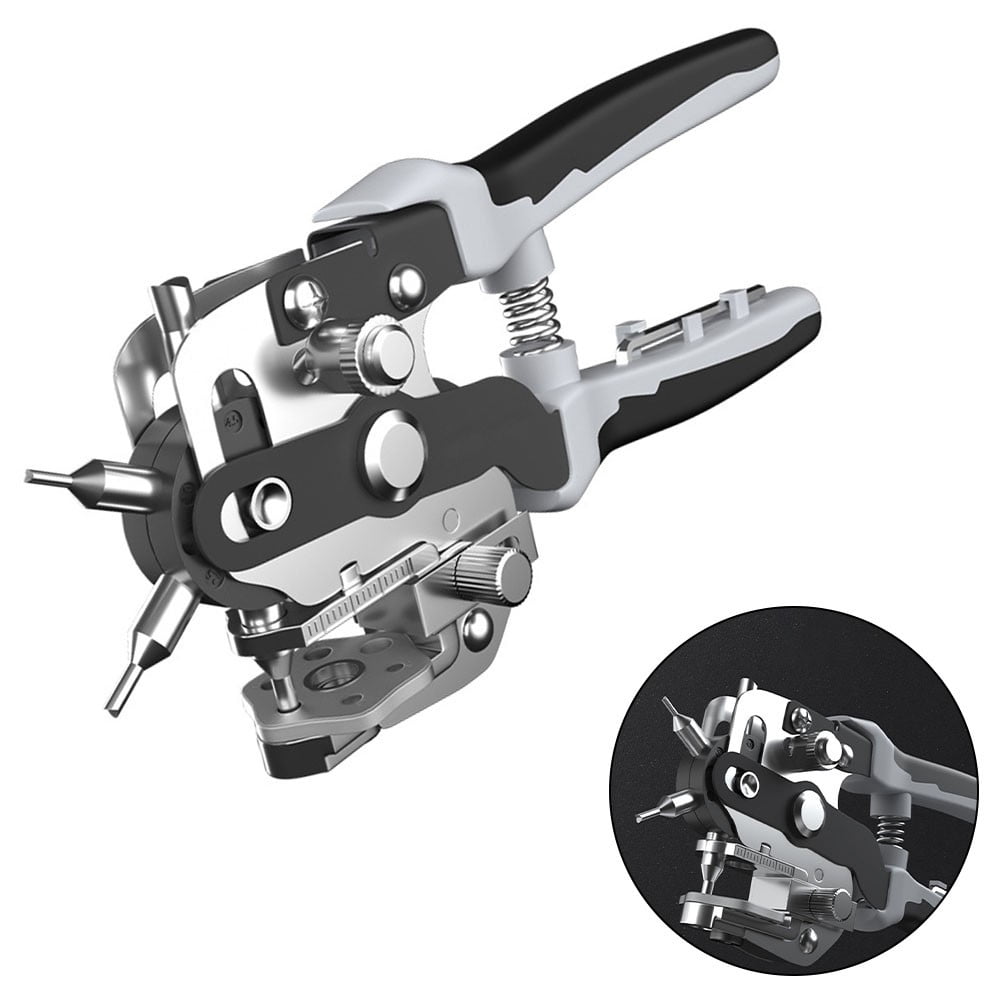 yaaqii Leather Hole Punch Heavy Duty Belt Puncher Plier for Watch Bands Straps Fabric