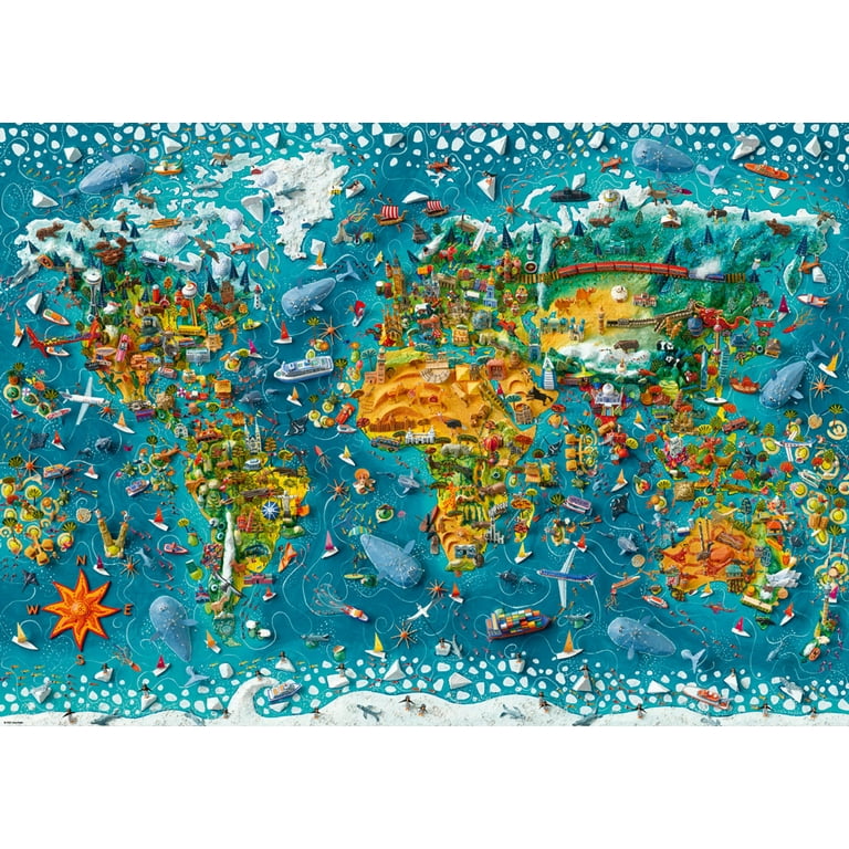 Heye Miniature World 2000 Piece Puzzle - Walmart.com
