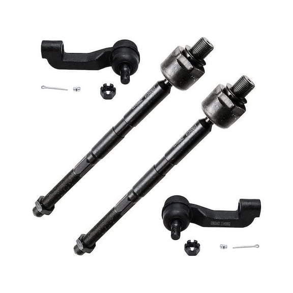 Front Tie Rod Set - Compatible with 2008 - 2012 Jeep Liberty 2009 2010 2011