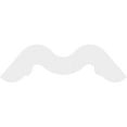 thumbnail image 2 of Ekena Millwork 72"W x 42"H x 1"P (14/12) Pitch Midway Architectural Grade PVC Gable Pediment, 2 of 5