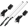 thumbnail image 1 of shiyou-Under Cabinet LED Light Bar 15", Single Curio Cabinet Display Case Light, Counter Lights for Kitchen, 120V Wall Plug in, On Off Switch, 2 Light Bars, Daylight, 1 of 4
