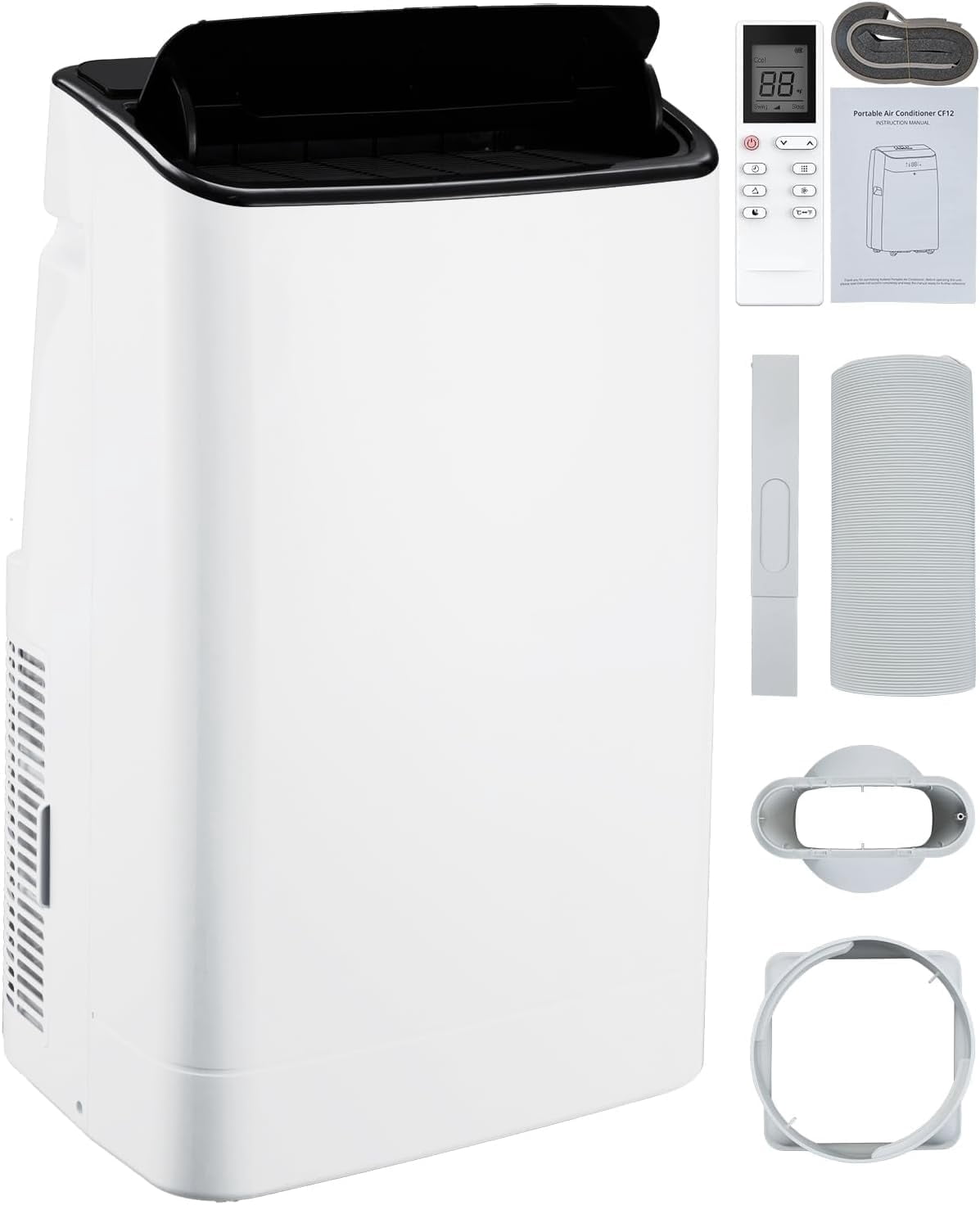 Keystone KSTAP12B 12,000-BTU 115V Portable Air Conditioner with