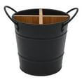 thumbnail image 1 of Soporte de almacenamiento de cubiertos Sunnimix para Cocina y Baño negro, 1 of 6