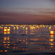 Toner Depot Chinese Wedding Floating Tealight Lantern Candle Holders, Set of 10