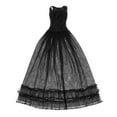 thumbnail image 1 of Vestido de tul de encaje para muñeca BJD 1/3 Perfecl negro, 1 of 8