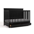 thumbnail image 3 of Graco Tristan Convertible Crib With Drawer - Black, 3 of 15
