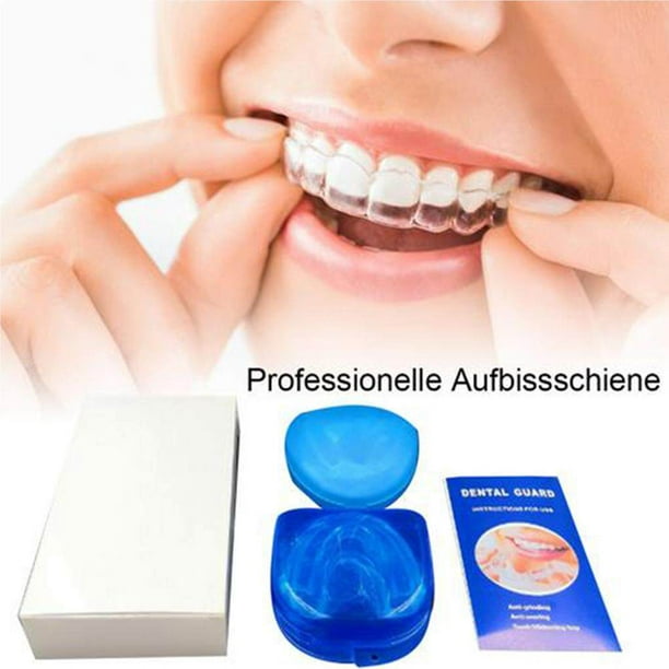 Silicone Protège-dents Protecteur de dents Garde de nuit Garde buccal Pour  Bruxisme Grincement Anti-ronflement Dents Blanchiment Boxe Protection