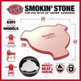 thumbnail image 5 of 6201 AKORN Kamado Grill Smokin' Stone, Ivory, 5 of 6