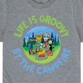 thumbnail image 3 of Pete The Cat - Life Is Groovy By The Campfire - Toddler And Youth Short Sleeve Graphic T-Shirt, 3 of 6