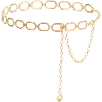 Gold Chain Rope Belt for Waist Greek Goddess Toga Thin Jewel  display picture 1