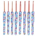 thumbnail image 1 of Crochet Accessories8pcs Crochet Hooks Ergonomic Crochet Hooks Crochet Needle Multi-Functional, 1 of 8