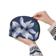 thumbnail image 6 of YFYANG 2 Piece Women's Portable Makeup Bags, Watercolor Lilies Pattern Clutch Travel Toilet Bags Cosmetic Organizer, 6 of 7