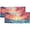 Pattern-3, variant on Beach Kitchen Window Curtain Valance Ocean Seaside Seashells Starfish Coastal Natural Scenery Window Treatment for Living Room Bedroom Bathroom 54 by 18 in, 1 Panel