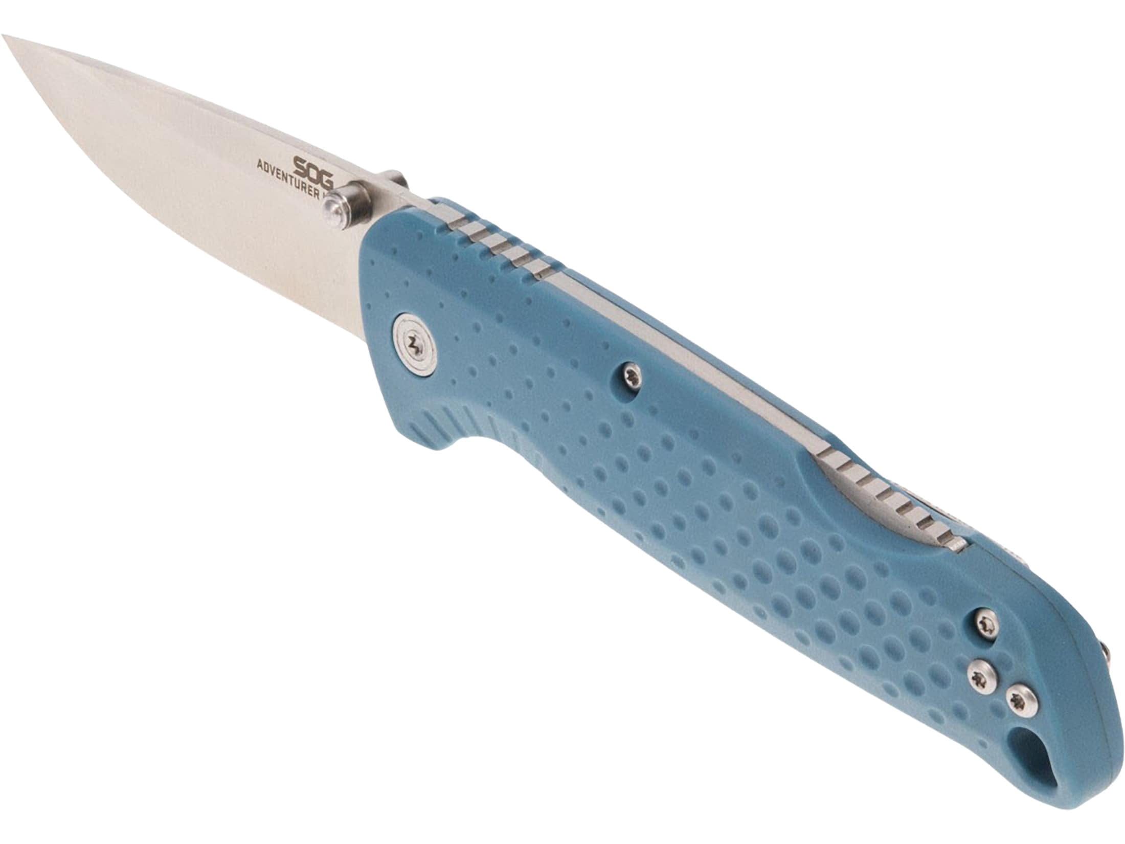 SOG Adventurer LB - Folding Knife 3" Blade - Nordic Blue/Satin