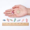 thumbnail image 3 of 1 caja de dijes de chanclas de arcilla, colgantes para hacer tú mismo, mini dijes de pantuflas, surtidos, coloridos dijes de arcilla polimérica de verano de Hawái., 3 of 9
