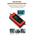 thumbnail image 4 of TFixol Smart Pulse Repair Charger for 6V 12V Car & Motorcycle Batteries, Red (US Standard), 4 of 6
