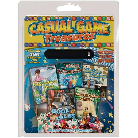 PC Treasures Casual Game Treasures - 2GB USB flash drive - PC