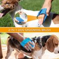 thumbnail image 7 of ROPO Dog Bath  Brush, Pet Shampoo Bath Brush Soothing Massage Rubber Comb with Adjustable Ring Handle for Long Short Haired Dogs and Cats 2pcs, 7 of 7