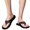 Black, variant on IUJSOY Flip Flops for Men Arch Support Slides Casual Summer Beach Shoes Open Toe Thong Sandals