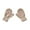 B-Khaki, variant on Kids Fluffy Gloves Thick Fleece Lined Warm Cotton Gloves Cozy Stretch Cold Weather Gloves B-Khaki*
