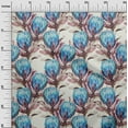 thumbnail image 3 of oneOone Polyester Spandex Light Yellow Fabric Leaves & Clover Diy Clothing Quilting Fabric Print Fabric By Yard 56 Inch Wide, 3 of 6
