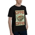 thumbnail image 2 of Bingfone Retro Cover For Coffee Men'S Loose Fit Short-Sleeve Pocket T-Shirt, 2 of 7
