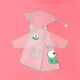 thumbnail image 1 of Imperméable Réutilisable Plus Épais Poncho de Pluie Veste Imperméable pour Enfants Garçon Fille, Frog, S, 1 of 6