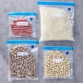thumbnail image 6 of Vacuum Food Storage Bags | Reusable Vacuum Sealer Bags PA+PE | BPA-Free Double Zipper Air-Tight | Includes 40 Clear Bags | Multiple Sizes | Keeps Food Fresh Longer, 6 of 11