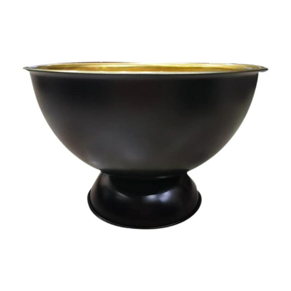 Tazón de vino Champagne Bowl de acero inoxidable con base de bebidas de fiesta elegantes para suministros de fiesta en el pub de interior y al aire