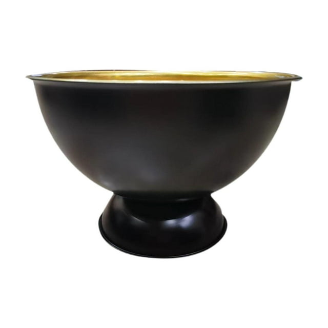 Tazón de vino de champán de acero inoxidable con recipiente de almacenamiento de base Bebida elegante para enfriadores de hielo para fiestas pub