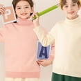 thumbnail image 4 of Ruyang Fleece Lined Crewneck Sweaters for Teen Girls Boys Thermal Pullover Sweatshirt Winter Thick Warm Jumper, 4 of 6