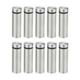 thumbnail image 1 of 10 Pcs Clous Publicitaires en Acier Inoxydable 12Mm Vis de Fixation pour Panneau Publicitaire, 1 of 9