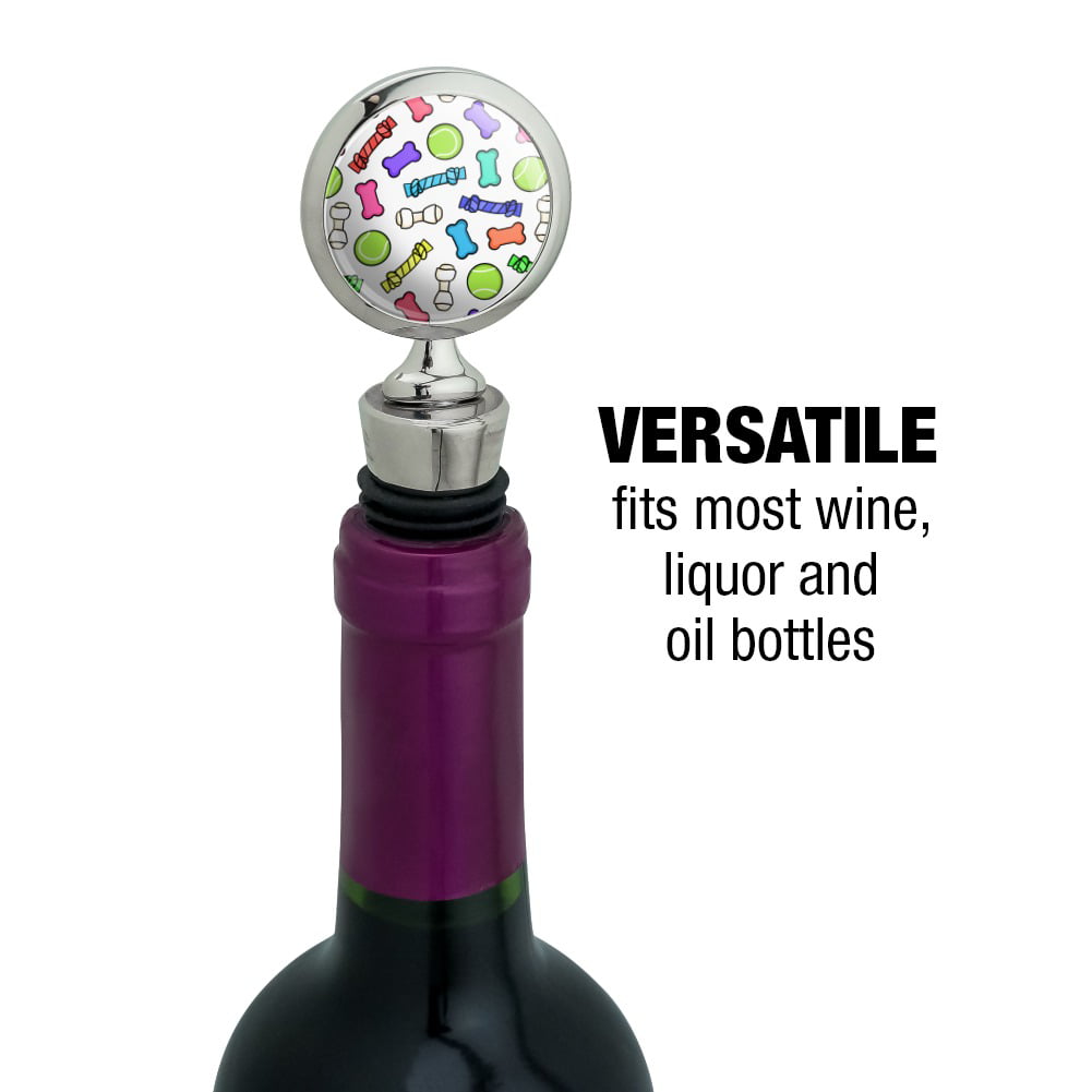 Tennis Ball Wine Bottle Stopper Graphics and More
