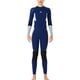 thumbnail image 1 of Trajes de traje de húmedo Mangos de manga larga y pantalones Traje de buceo 1.5mm Ergonómico Ultra Stretch Professional para snorkeling Surfing Natación Mujer, Marina L Speravity OD019359-16, 1 of 7