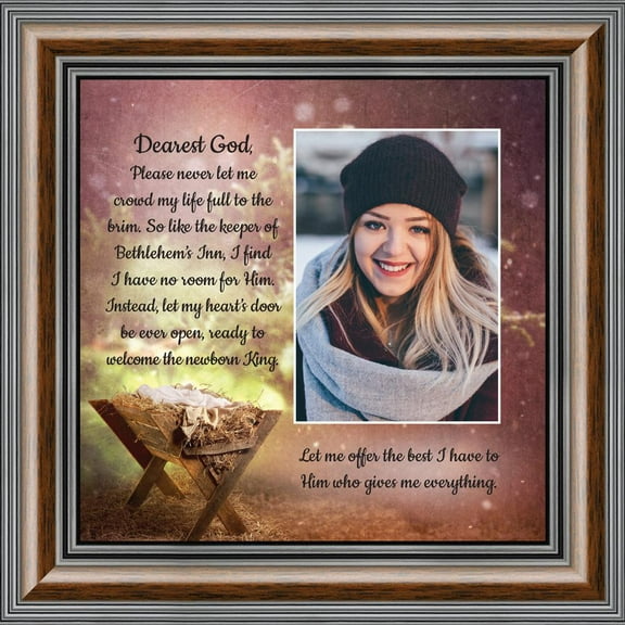 Innkeeper, Christmas Decorations, Nativity Art, 10x10 6342