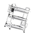 thumbnail image 2 of Lipstore Dish Drying Rack Household with Drain Board for Home Restaurant Organization 43cmx23.5cmx59.8cm, 2 of 8