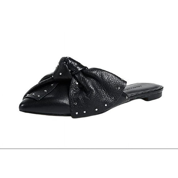 REBECCA MINKOFF Women's Lamba Alexis Stud Mules, Black, 6