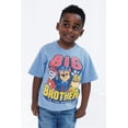 thumbnail image 2 of Paw Patrol Little Boys' Short Sleeve T-Shirt Blue Mineral Wash, 2 of 4