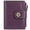 Lichee Purple, variant on FALAN MULE Small Wallet for Women Bifold RFID Blocking Card Holder Leather Wallets with Zipper Coin Pocket